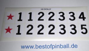 Hi Dolly Roto Target Decals (Gottlieb) - zum Schließen ins Bild klicken